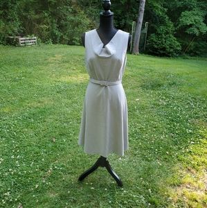 Calvin Klein, Gray, A line dress